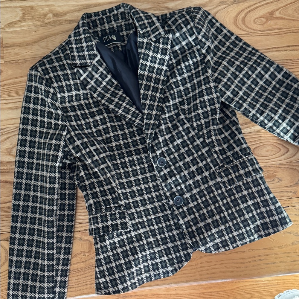 Plaid Blazer